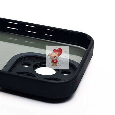 Чехол-накладка для Apple iPhone 16 Pro (черный) - PC090