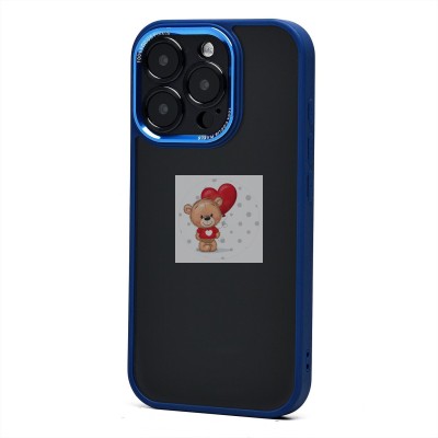 Чехол-накладка для Apple iPhone 16 Pro (синий) - PC090