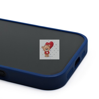 Чехол-накладка для Apple iPhone 16 Pro (синий) - PC090