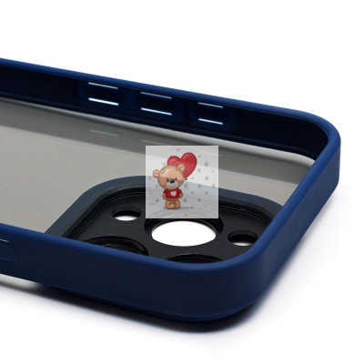 Чехол-накладка для Apple iPhone 16 Pro (синий) - PC090