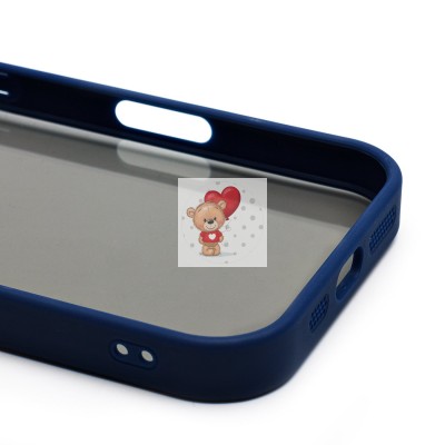 Чехол-накладка для Apple iPhone 16 Pro (синий) - PC090