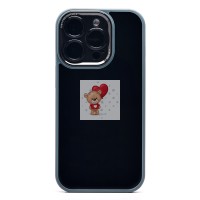 Чехол-накладка для Apple iPhone 16 Pro (серый) - PC090