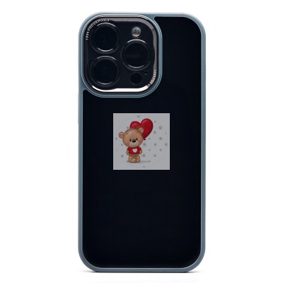 Чехол-накладка для Apple iPhone 16 Pro (серый) - PC090