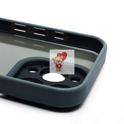 Чехол-накладка для Apple iPhone 16 Pro (серый) - PC090