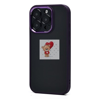 Чехол-накладка для Apple iPhone 16 Pro (сиреневый) - PC090