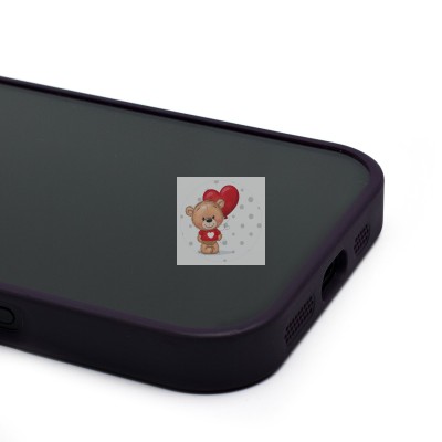 Чехол-накладка для Apple iPhone 16 Pro (сиреневый) - PC090