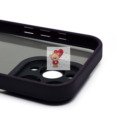 Чехол-накладка для Apple iPhone 16 Pro (сиреневый) - PC090