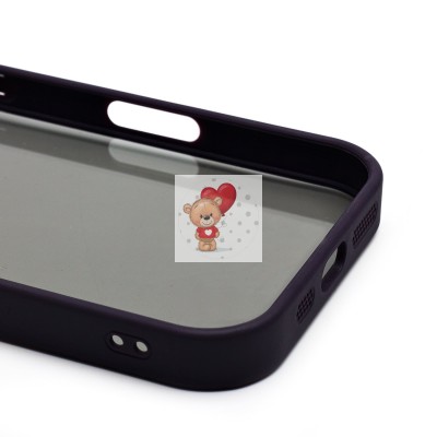 Чехол-накладка для Apple iPhone 16 Pro (сиреневый) - PC090