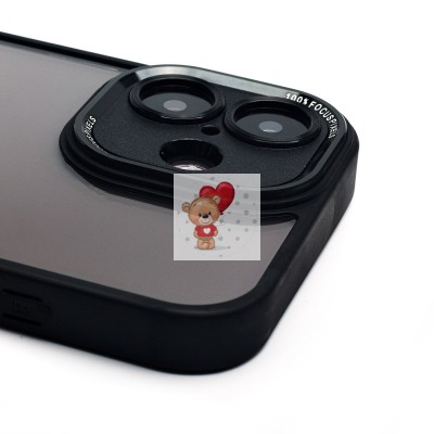 Чехол-накладка для Apple iPhone 16 (черный) - PC090