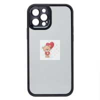 Чехол-накладка для Apple iPhone 12 Pro (черный) - PC090