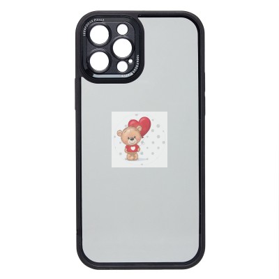 Чехол-накладка для Apple iPhone 12 Pro (черный) - PC090