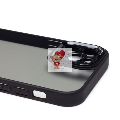 Чехол-накладка для Apple iPhone 12 Pro (черный) - PC090