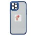 Чехол-накладка для Apple iPhone 12 Pro (синий) - PC090