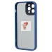 Чехол-накладка для Apple iPhone 12 Pro (синий) - PC090 Чехол-накладка для Apple iPhone 12 Pro (синий) - PC090