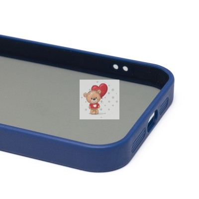 Чехол-накладка для Apple iPhone 12 Pro (синий) - PC090 Чехол-накладка для Apple iPhone 12 Pro (синий) - PC090