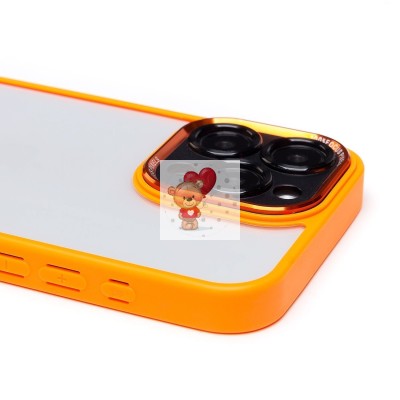 Чехол-накладка для Apple iPhone 15 Pro Max (оранжевый) - PC090 Чехол-накладка для Apple iPhone 15 Pro Max (оранжевый) - PC090