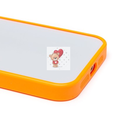 Чехол-накладка для Apple iPhone 15 Pro Max (оранжевый) - PC090 Чехол-накладка для Apple iPhone 15 Pro Max (оранжевый) - PC090