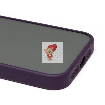 Чехол-накладка для Apple iPhone 15 Pro Max (сиреневый) - PC090 Чехол-накладка для Apple iPhone 15 Pro Max (сиреневый) - PC090