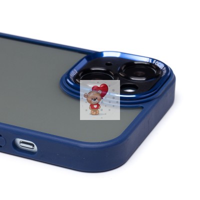 Чехол-накладка для Apple iPhone 15 (синий) - PC090