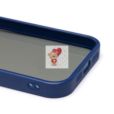 Чехол-накладка для Apple iPhone 15 (синий) - PC090