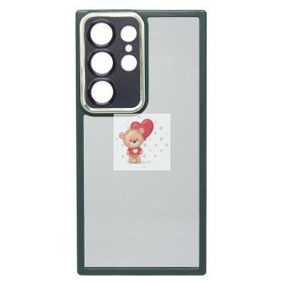 Чехол-накладка для Samsung Galaxy S23 Ultra (зеленый) - PC090