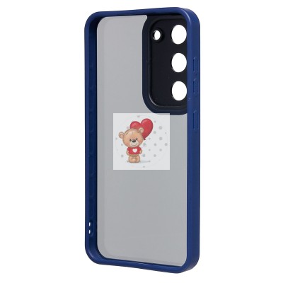 Чехол-накладка для Samsung Galaxy S23 (синий) - PC090 Чехол-накладка для Samsung Galaxy S23 (синий) - PC090