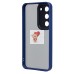 Чехол-накладка для Samsung Galaxy S23 (синий) - PC090 Чехол-накладка для Samsung Galaxy S23 (синий) - PC090