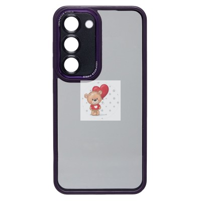 Чехол-накладка для Samsung Galaxy S23 (сиреневый) - PC090