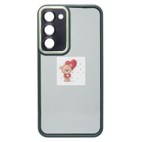 Чехол-накладка для Samsung Galaxy S23+ (зеленый) - PC090