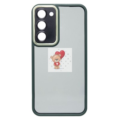 Чехол-накладка для Samsung Galaxy S23+ (зеленый) - PC090