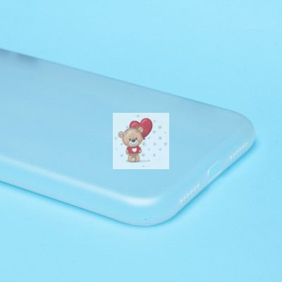 Чехол-накладка для Apple iPhone 11 (матовый прозрачный/белый) - PC091 Чехол-накладка для Apple iPhone 11 (матовый прозрачный/белый) - PC091