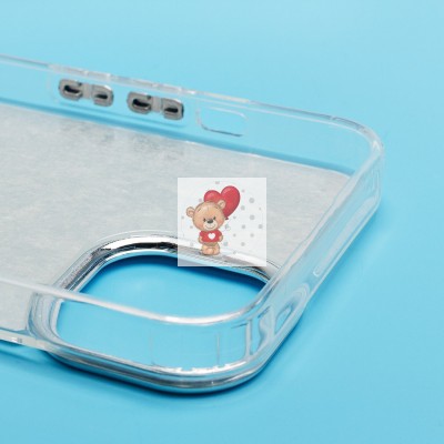 Чехол-накладка для Apple iPhone 13 (мишка) (прозрачный) - PC092 Чехол-накладка для Apple iPhone 13 (мишка) (прозрачный) - PC092