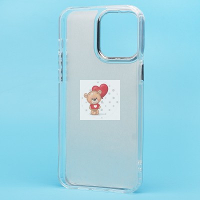 Чехол-накладка для Apple iPhone 15 Pro Max (груд) (прозрачный) - PC092 Чехол-накладка для Apple iPhone 15 Pro Max (груд) (прозрачный) - PC092