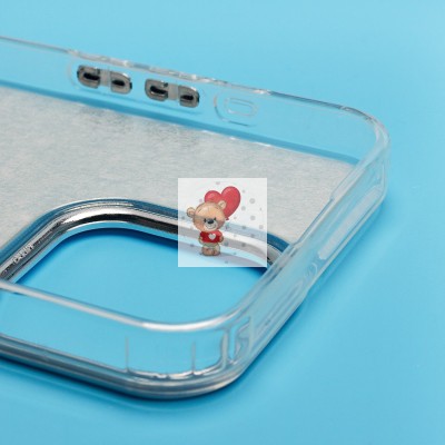 Чехол-накладка для Apple iPhone 15 Pro Max (груд) (прозрачный) - PC092 Чехол-накладка для Apple iPhone 15 Pro Max (груд) (прозрачный) - PC092