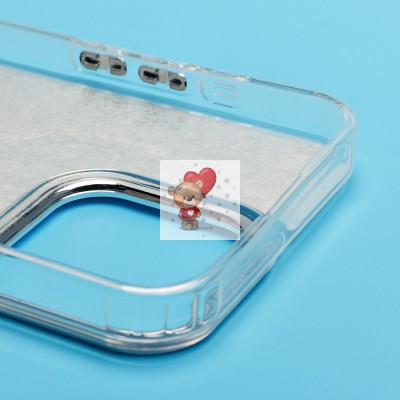 Чехол-накладка для Apple iPhone 15 Pro Max (енот) (прозрачный) - PC092 Чехол-накладка для Apple iPhone 15 Pro Max (енот) (прозрачный) - PC092