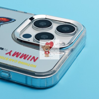 Чехол-накладка для Apple iPhone 15 Pro Max (кот) (прозрачный) - PC092 Чехол-накладка для Apple iPhone 15 Pro Max (кот) (прозрачный) - PC092