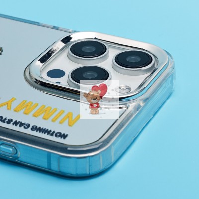 Чехол-накладка для Apple iPhone 15 Pro Max (мишка) (прозрачный) - PC092 Чехол-накладка для Apple iPhone 15 Pro Max (мишка) (прозрачный) - PC092