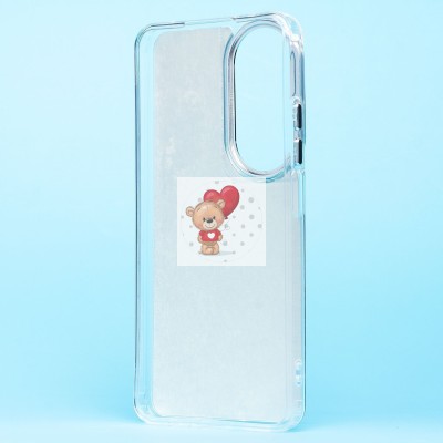 Чехол-накладка для Honor X7b (груд) (прозрачный) - PC092 Чехол-накладка для Honor X7b (груд) (прозрачный) - PC092