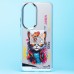 Чехол-накладка для Honor X7b (кот) (прозрачный) - PC092
