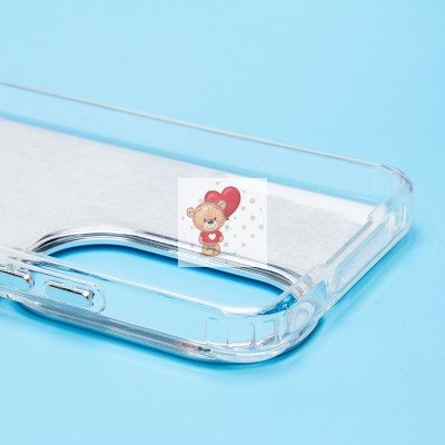 Чехол-накладка для Honor X7b (собака) (прозрачный) - PC092 Чехол-накладка для Honor X7b (собака) (прозрачный) - PC092