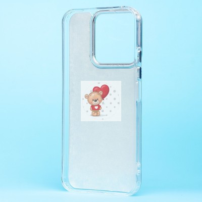 Чехол-накладка для Honor X8b (груд) (прозрачный) - PC092