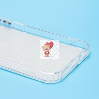 Чехол-накладка для Honor X8b (груд) (прозрачный) - PC092