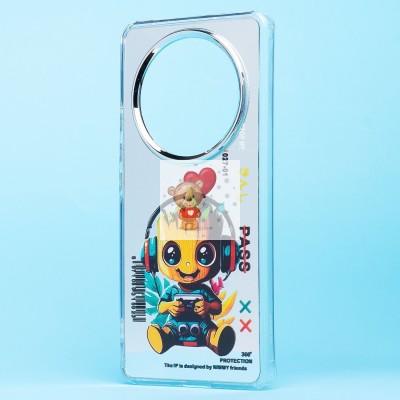 Чехол-накладка для Honor X9b (груд) (прозрачный) - PC092 Чехол-накладка для Honor X9b (груд) (прозрачный) - PC092