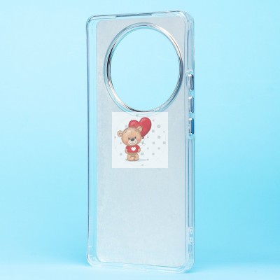 Чехол-накладка для Honor X9b (груд) (прозрачный) - PC092 Чехол-накладка для Honor X9b (груд) (прозрачный) - PC092