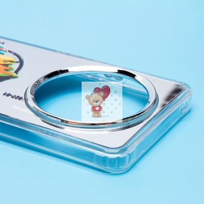 Чехол-накладка для Honor X9b (груд) (прозрачный) - PC092 Чехол-накладка для Honor X9b (груд) (прозрачный) - PC092