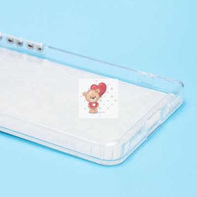 Чехол-накладка для Honor X9b (кот) (прозрачный) - PC092