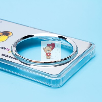 Чехол-накладка для Honor X9b (мишка) (прозрачный) - PC092 Чехол-накладка для Honor X9b (мишка) (прозрачный) - PC092