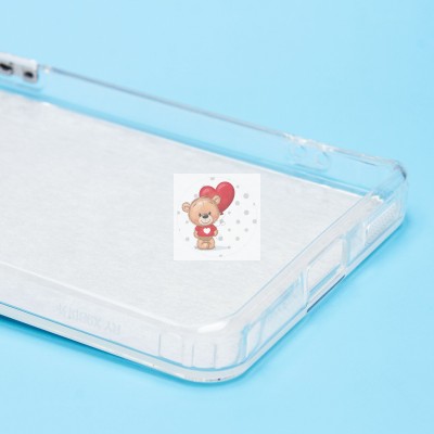 Чехол-накладка для Honor X9b (собака) (прозрачный) - PC092