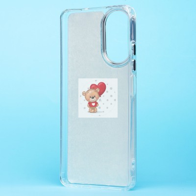 Чехол-накладка для Realme C67 4G (груд) (прозрачный) - PC092