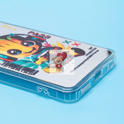 Чехол-накладка для Realme C67 4G (груд) (прозрачный) - PC092